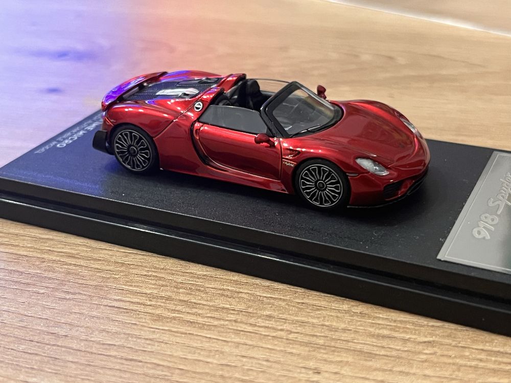 Model Porsche 918 Timemicro 1:64