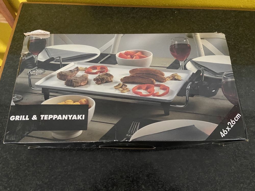 Grelhador de mesa Teppanyaki