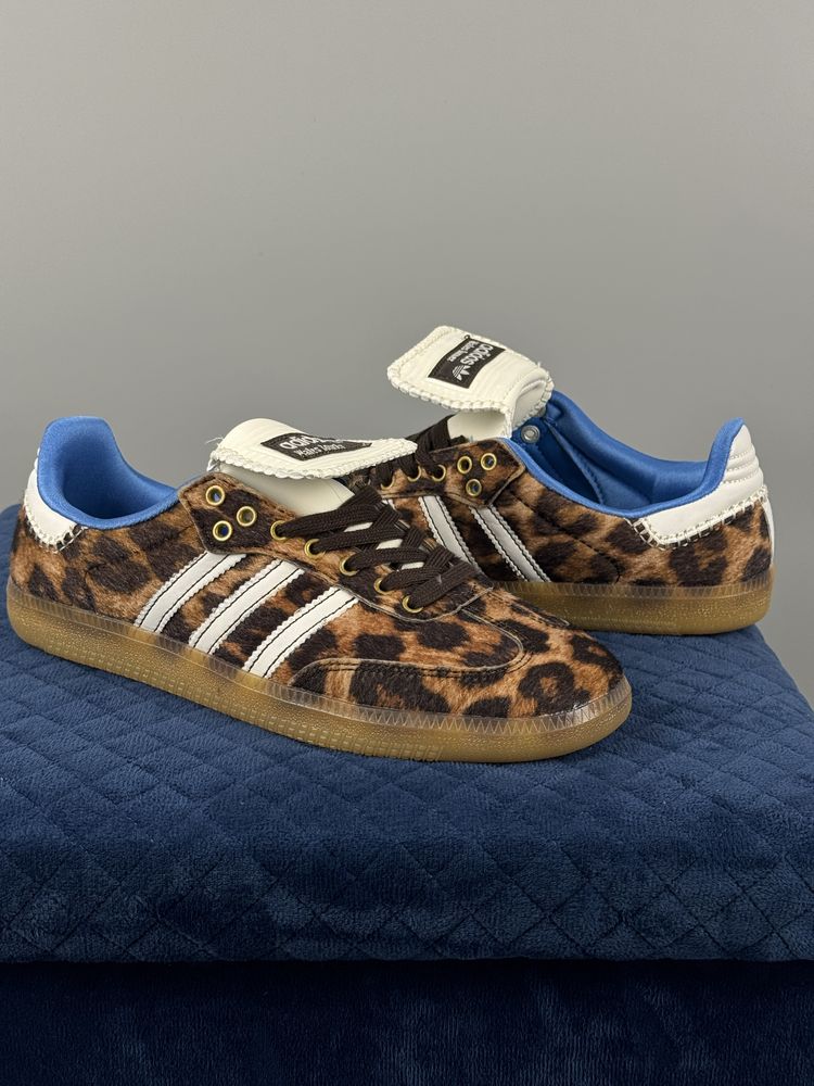 Adidas Samba Pony Wales Bonner Leopard IE0578 leo леопард лео кросівки