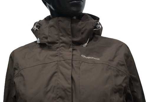 QUECHUA ARPENAZ 300 Kurtka Damska Przeciwdeszczowa NIEPRZEMAKALNA # XS