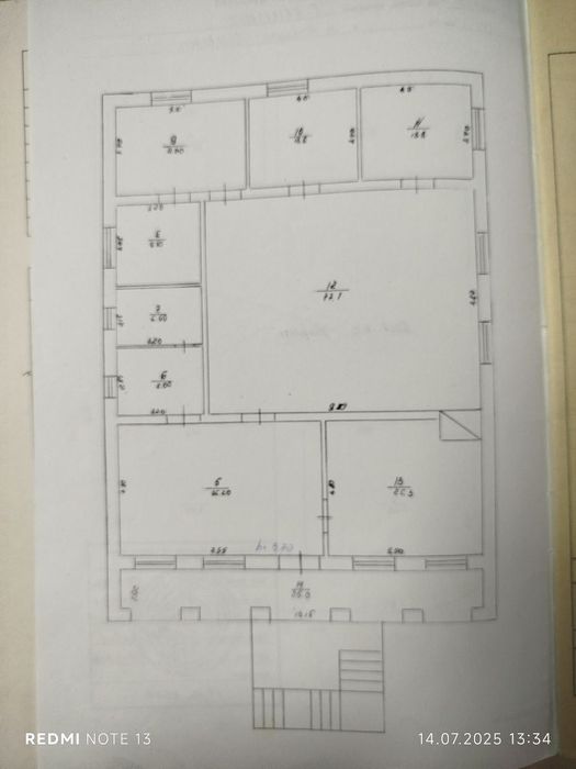 Продається недобудований 3-пов. будинок в м. Корсунь-Шевченківський