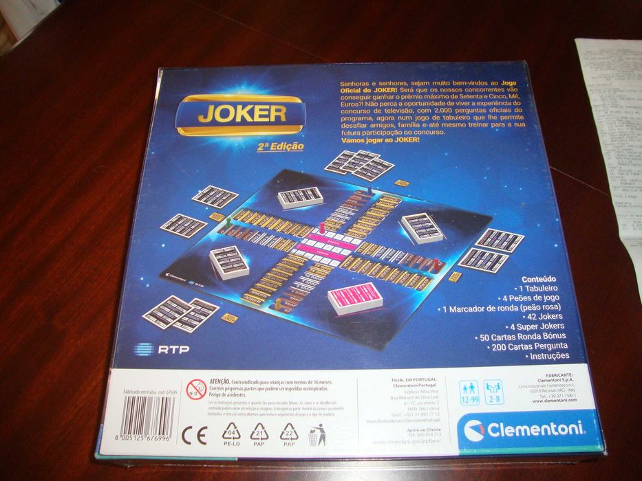 JOKER, jogo original Clementoni