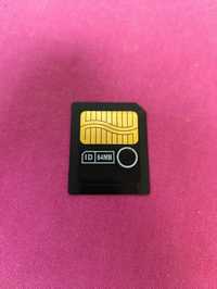 Старая картка памяти для от фотоаппарата Olympus ID 64 MB МБ  SanDisk