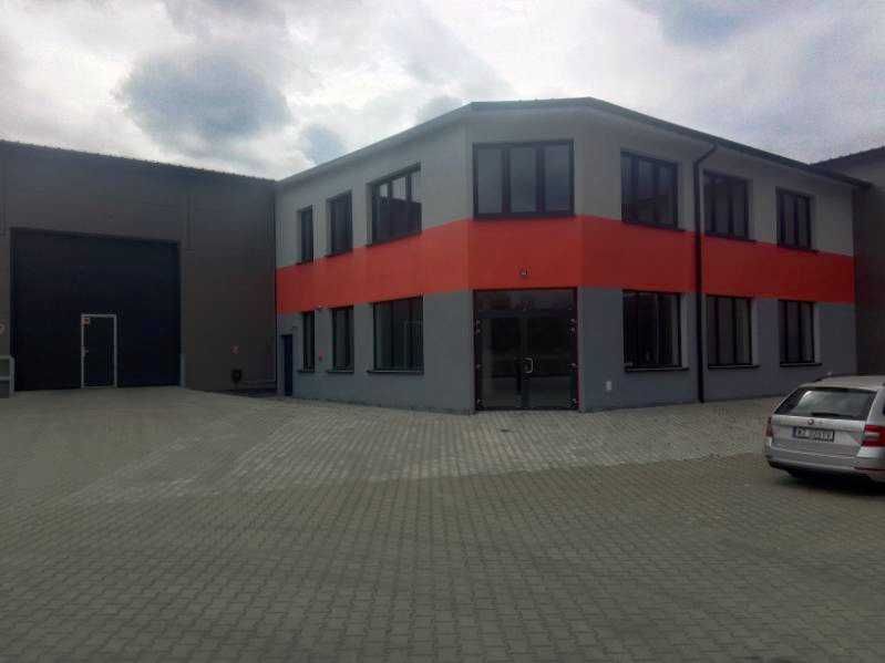 hala z biurem pod Warszawą, 1 km od węzła autostrady a2 Halinów