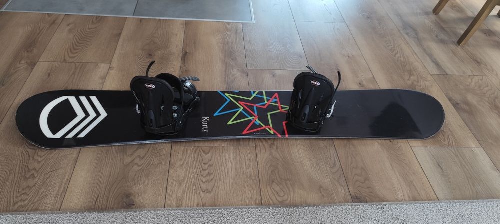 Deska snowboardowa Kurtz+wiązania BD