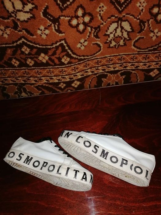 Туфли женские, кожзам. (мокасины). Соsmopolitan)