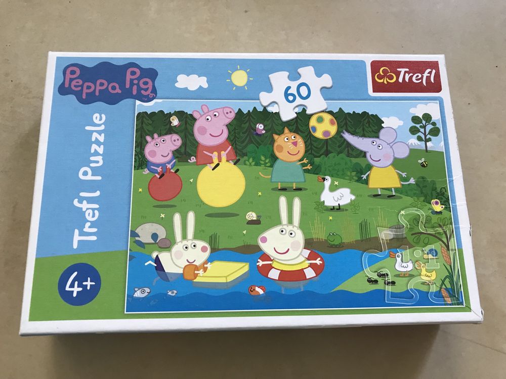 Puzzle Świnka Peppa 60 elementów Trefl
