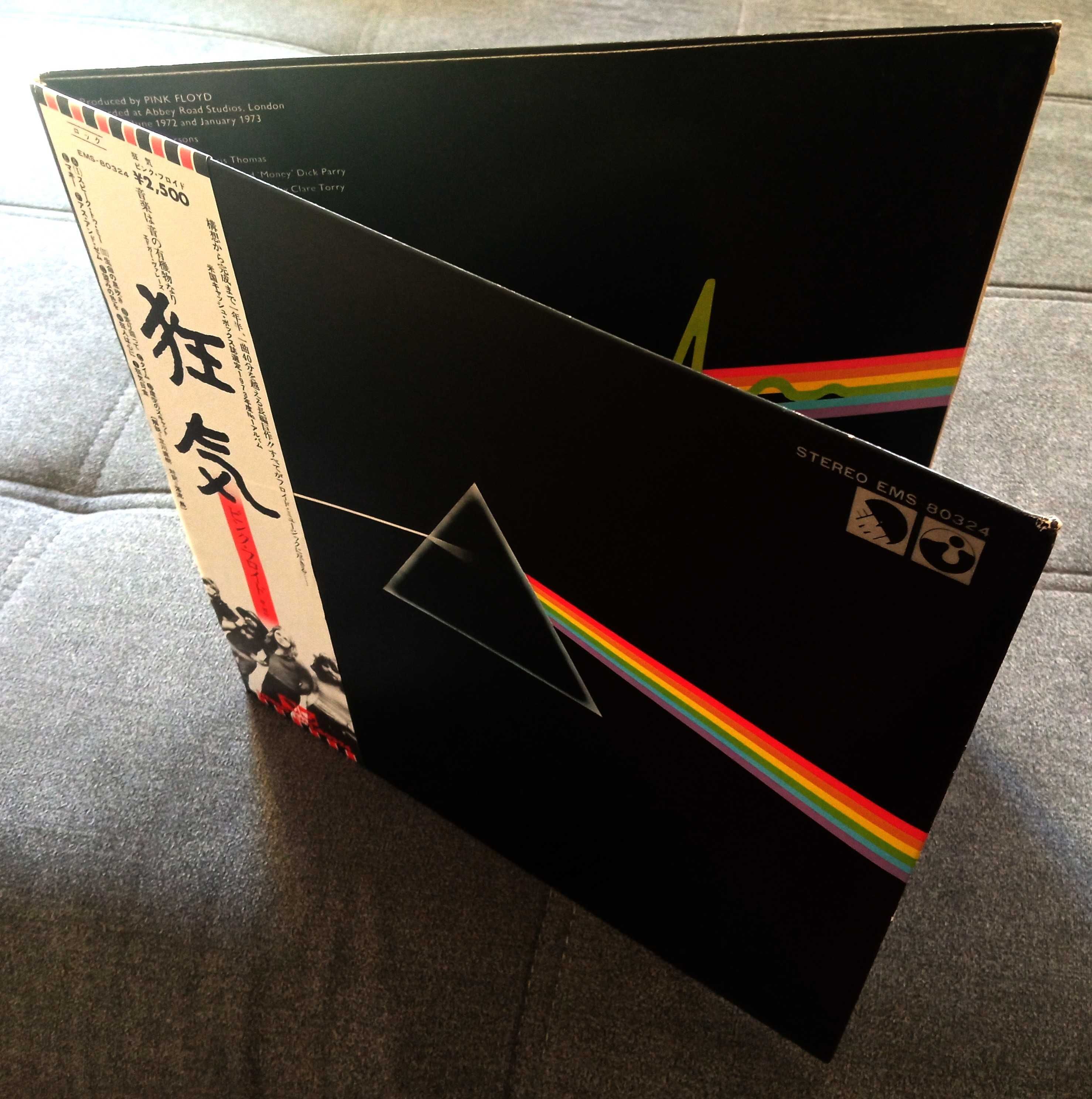 Pink Floyd The Dark Side Of The Moon 1974 Japan Obi plakat!