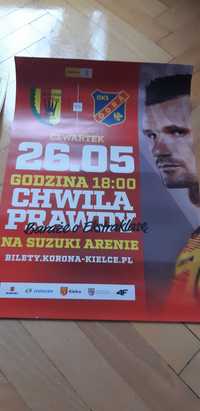 afisz z meczu Korona Kielce -Odra Opole 26.05.2022
