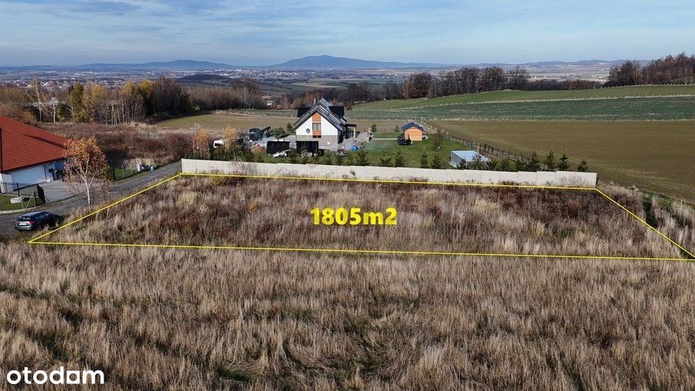 Widokowa działka w Myśliszowie!