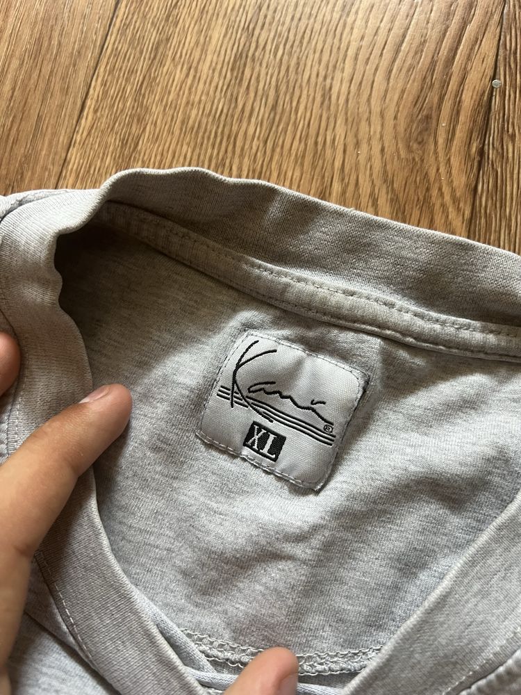 Футболка Karl Kani Тішка Карл Кані T-Shirt Чоловіча Оригінал Сіра  rep