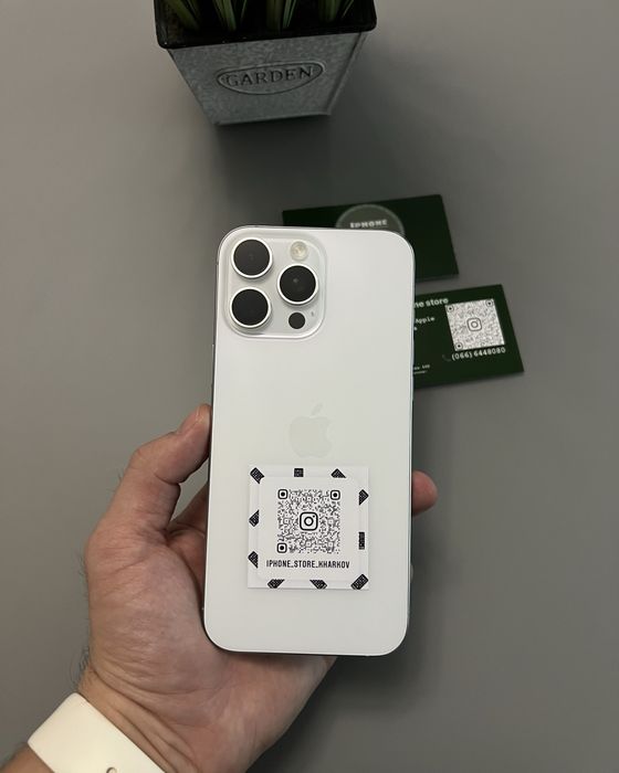 iPhone 16 Pro Max,256GB,White!!!Neverlock!Гарантия!Магазин!