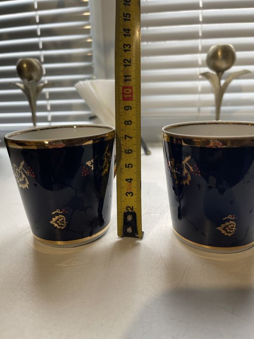 Набор чашек фарфор Довбиш 1955-1959 гг