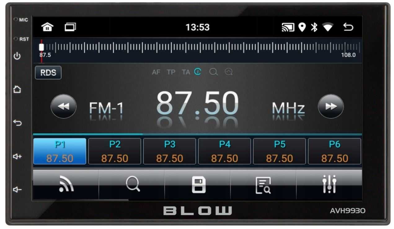 RADIO Samochodowe 2DIN Ekran 7 Nawigacja GPS Bluetooth ANDROID WiFi FV