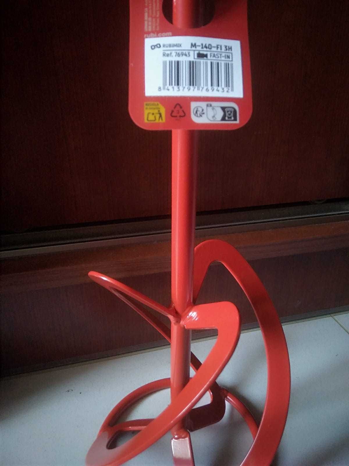 Meszadło do zapraw i kleju 140mm X600mm RUBI -NOWE