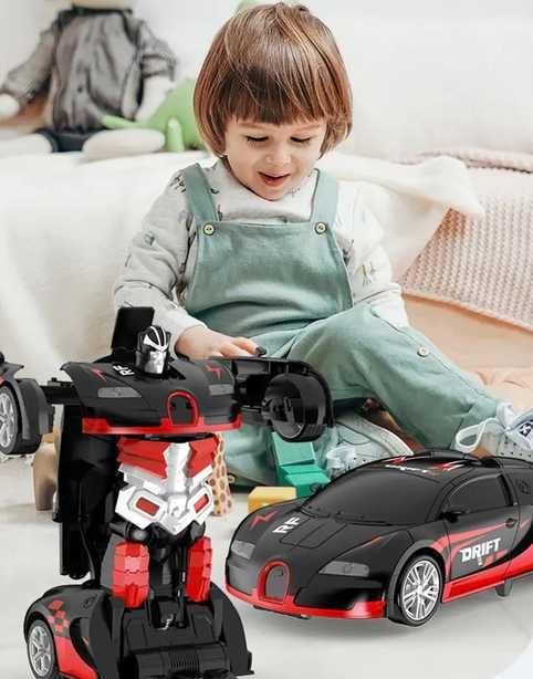 Радіокерована машинка трансформер Lamborghini Bugatti Радиоуправление