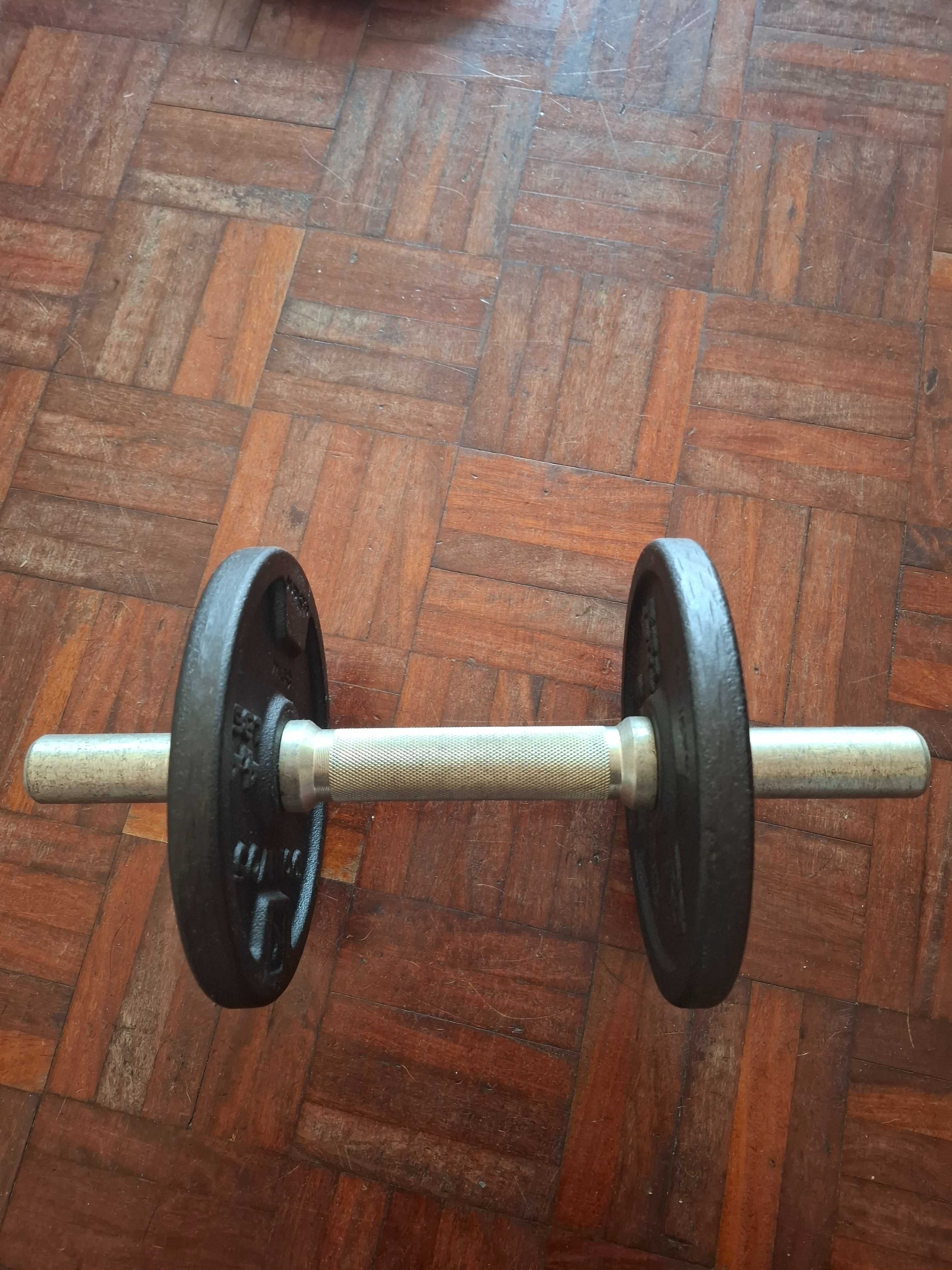 Conjunto barras e pesos