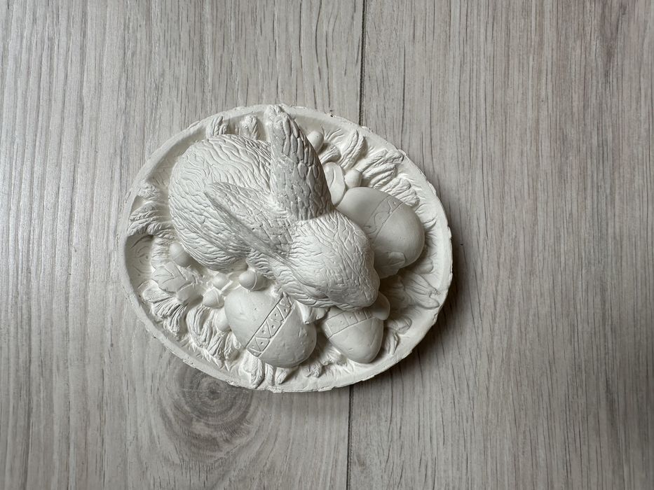 Figurki odlewy gipsowe do malowania wielkanocne komplet