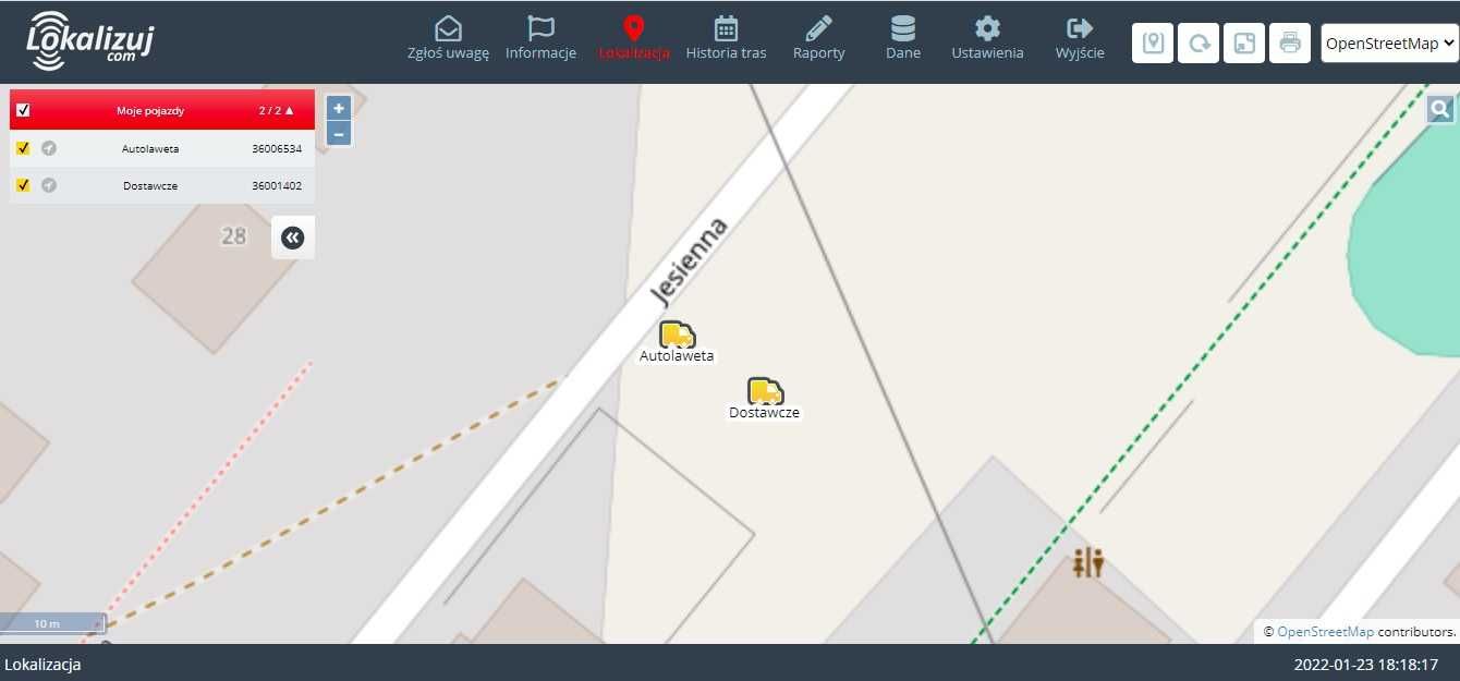 Monitoring pojazdów gps, kontrola paliwa, lokalizator, dla floty