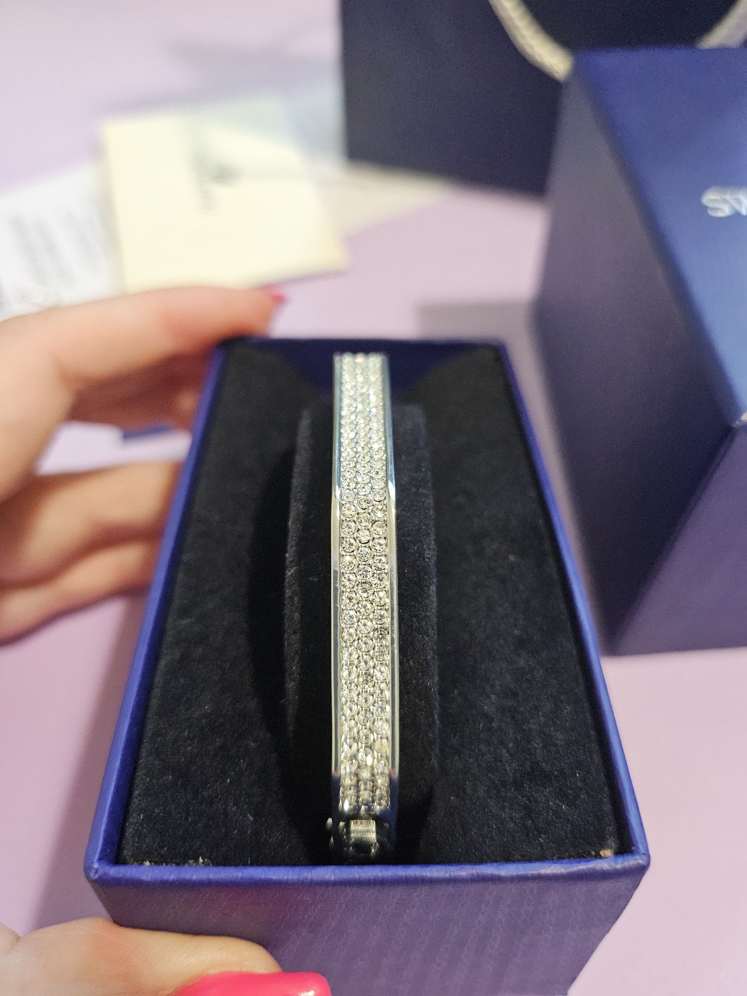 Браслет та сережки Swarovski Dextera