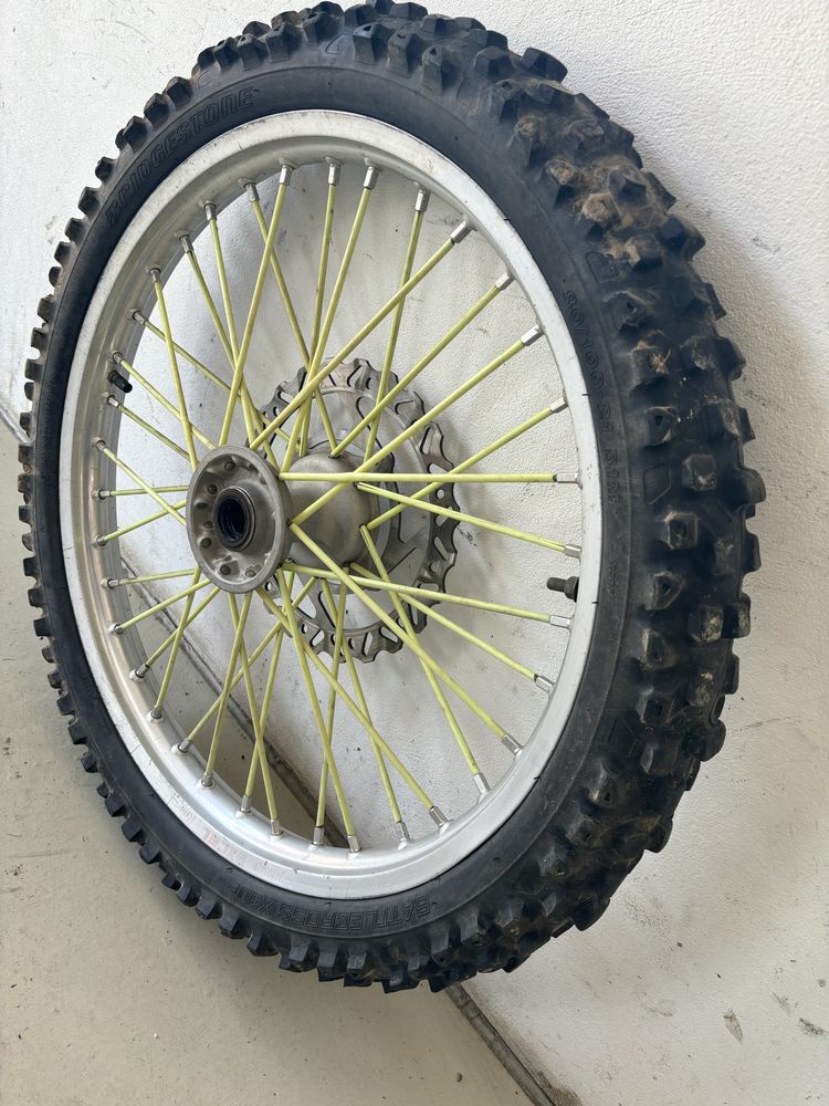 Koło przednie przód 21cali EXCEL Oś 22mm SUZUKI RMZ450 12r RMZ250 Cros