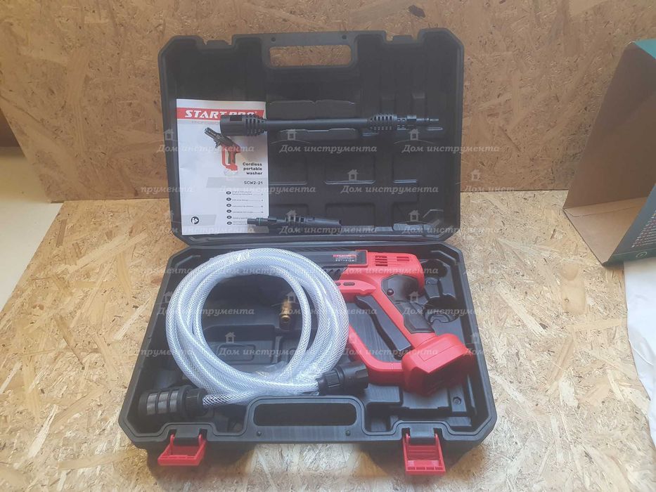 Акумуляторна мийка високого тиску Start Pro SCW2-21 тушка мойка