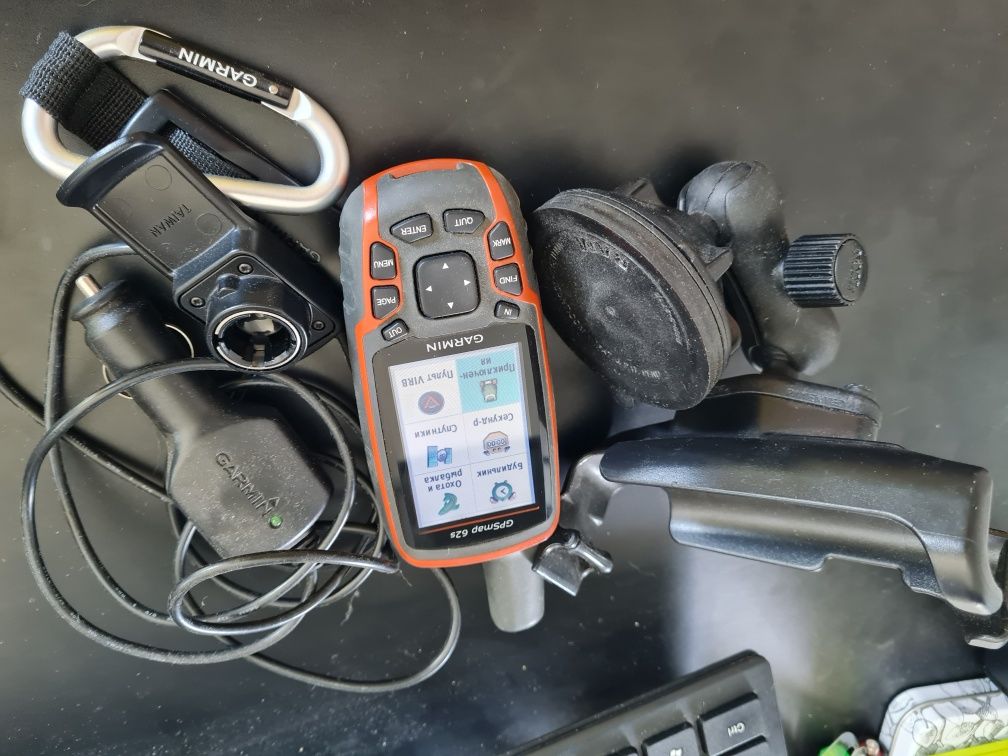 Навігатор Garmin62s та RAMmount