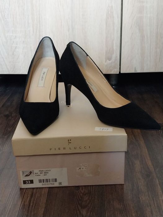 Замшевые туфли Pier Lucci 33 размера