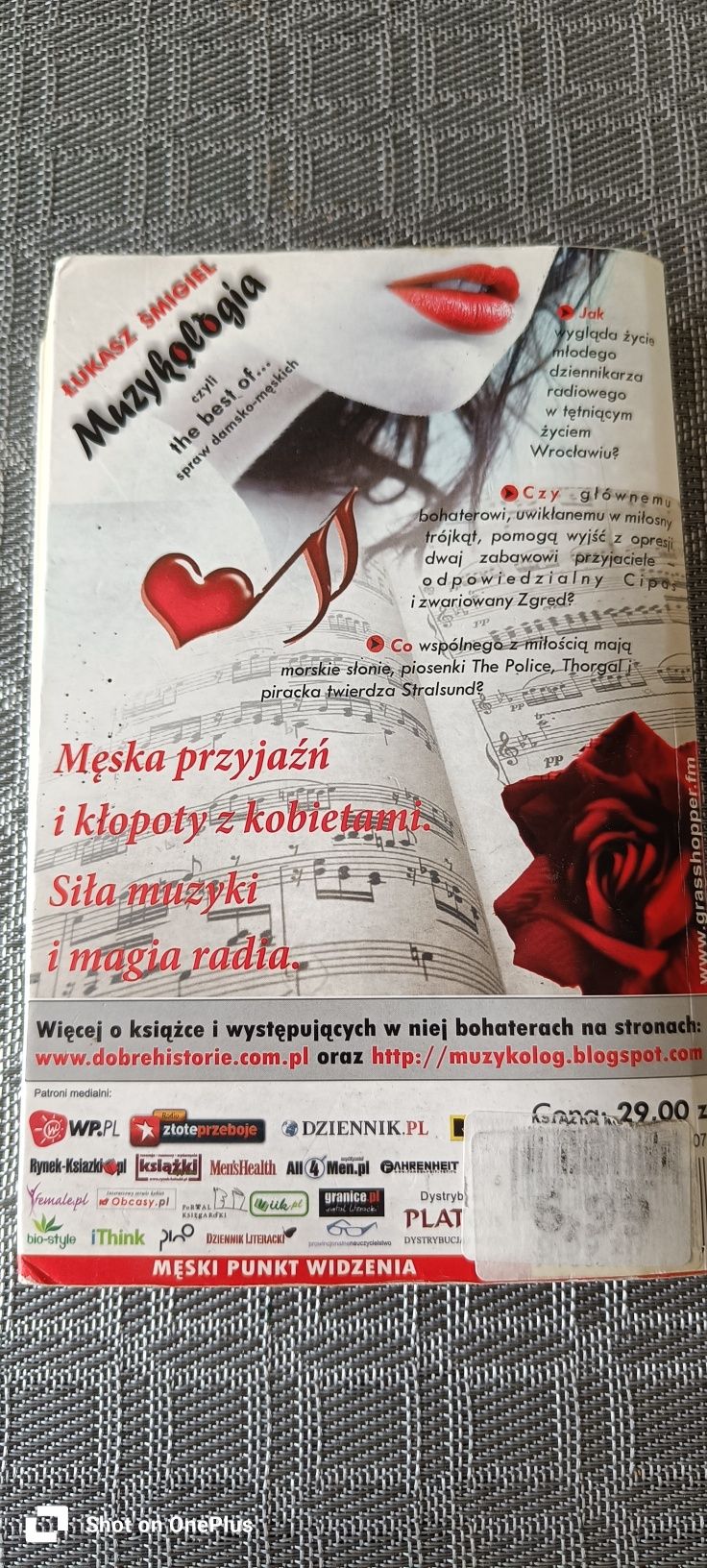 141. Książka muzykologia Łukasz śmigiel