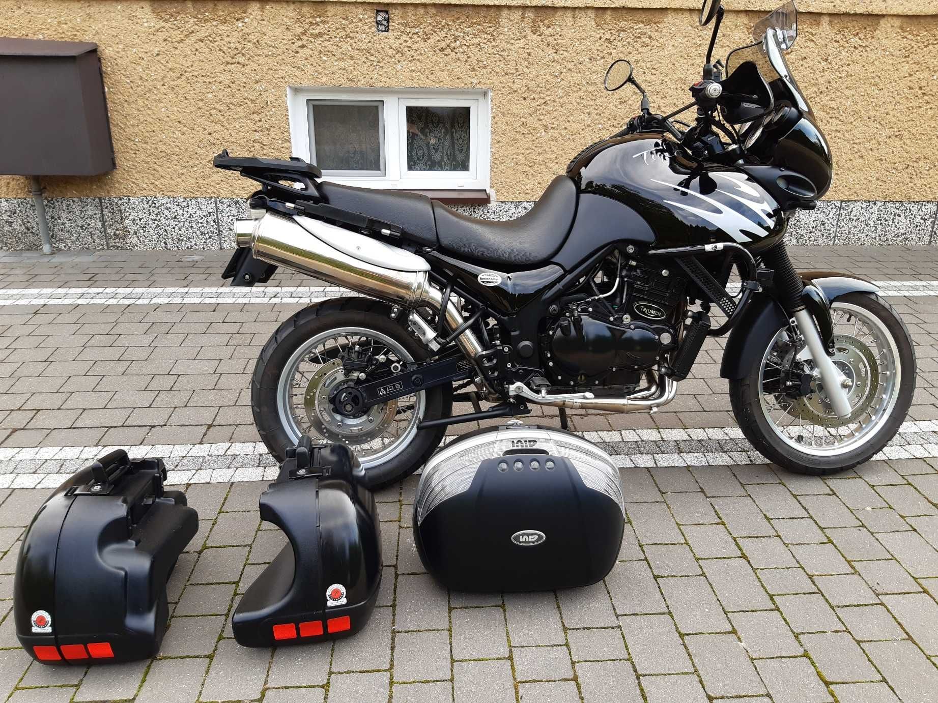 Triumph Tiger 885i, turystyk, bezwypadkowy,  doposażony, stan wzorowy
