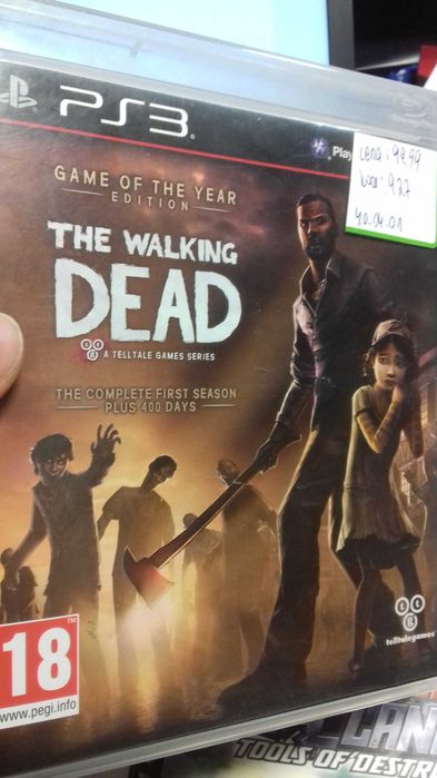 The walking dead season 1 goty ps3, wyprzedaż