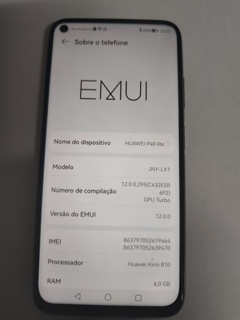 Telemóvel Huawei P40