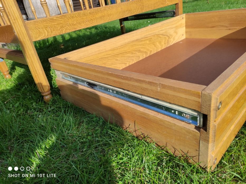 Łóżeczko drewniane dziecięce