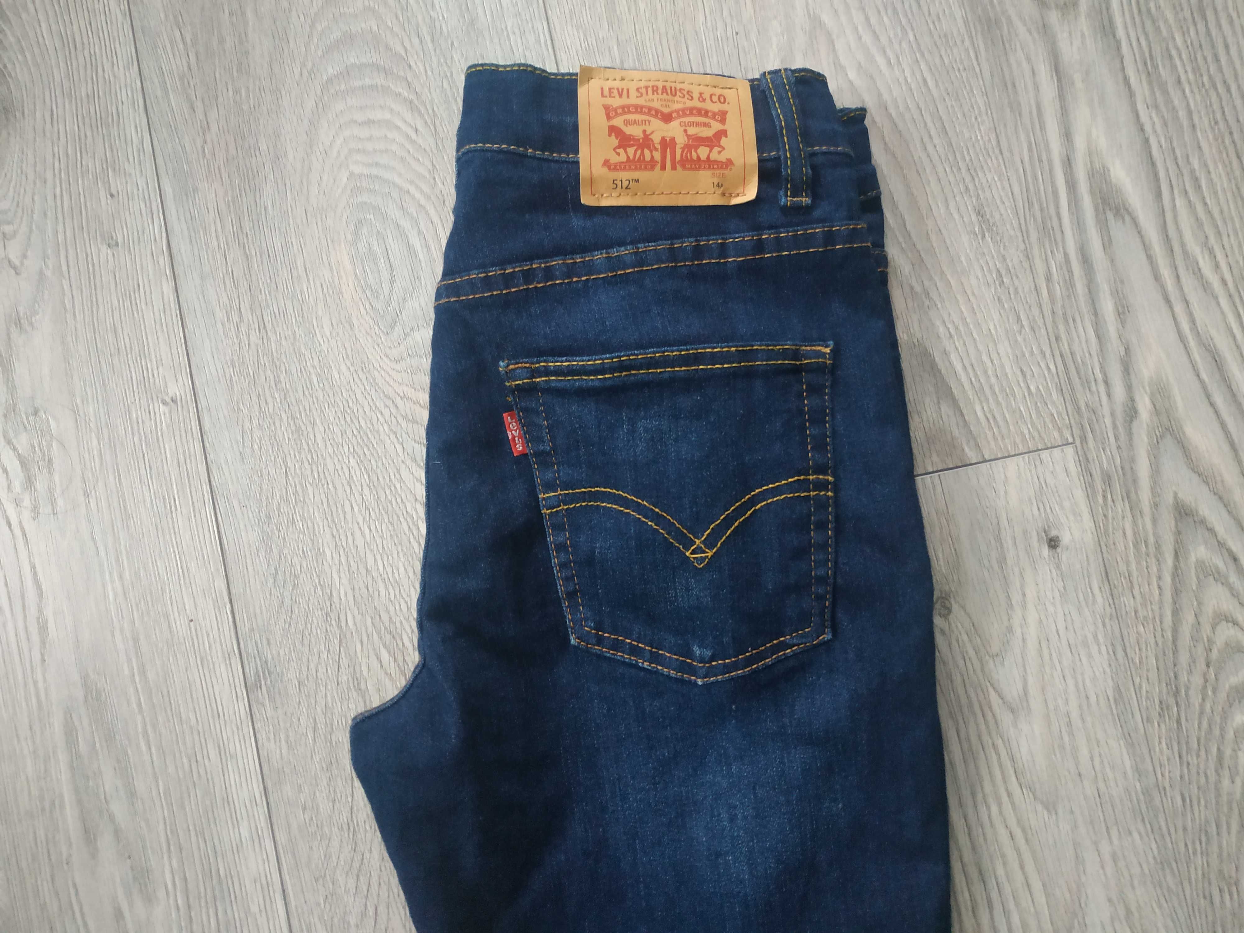 Женские джинсы Levis 512 Slim Taper р.14А Оригинал