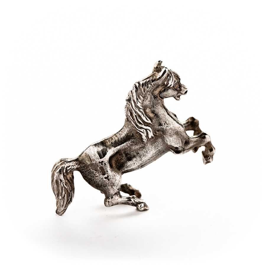 Srebrna Figurka Konia - Koń - Ogier - 46,16g - KRAKÓW