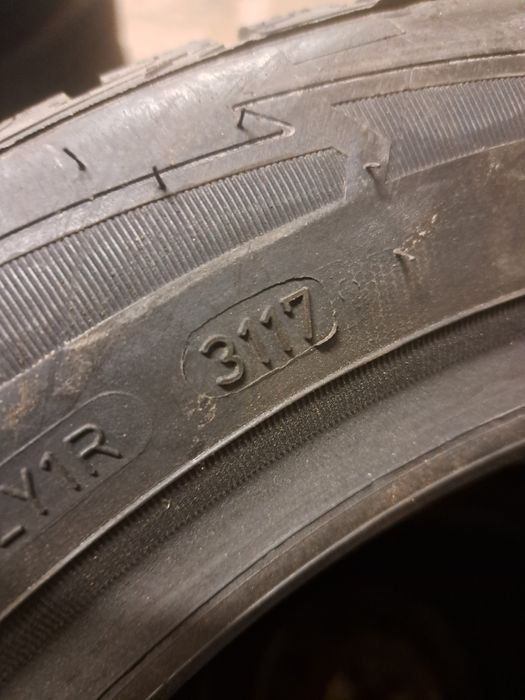 Opony zimowe 195/55/15 goodyear 2017r Nowe