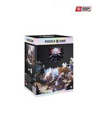 Wiedźmin: Geralt & Triss in Battle Puzzles 1000 - Puzzle