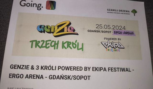 Bilet genzie trzech króli