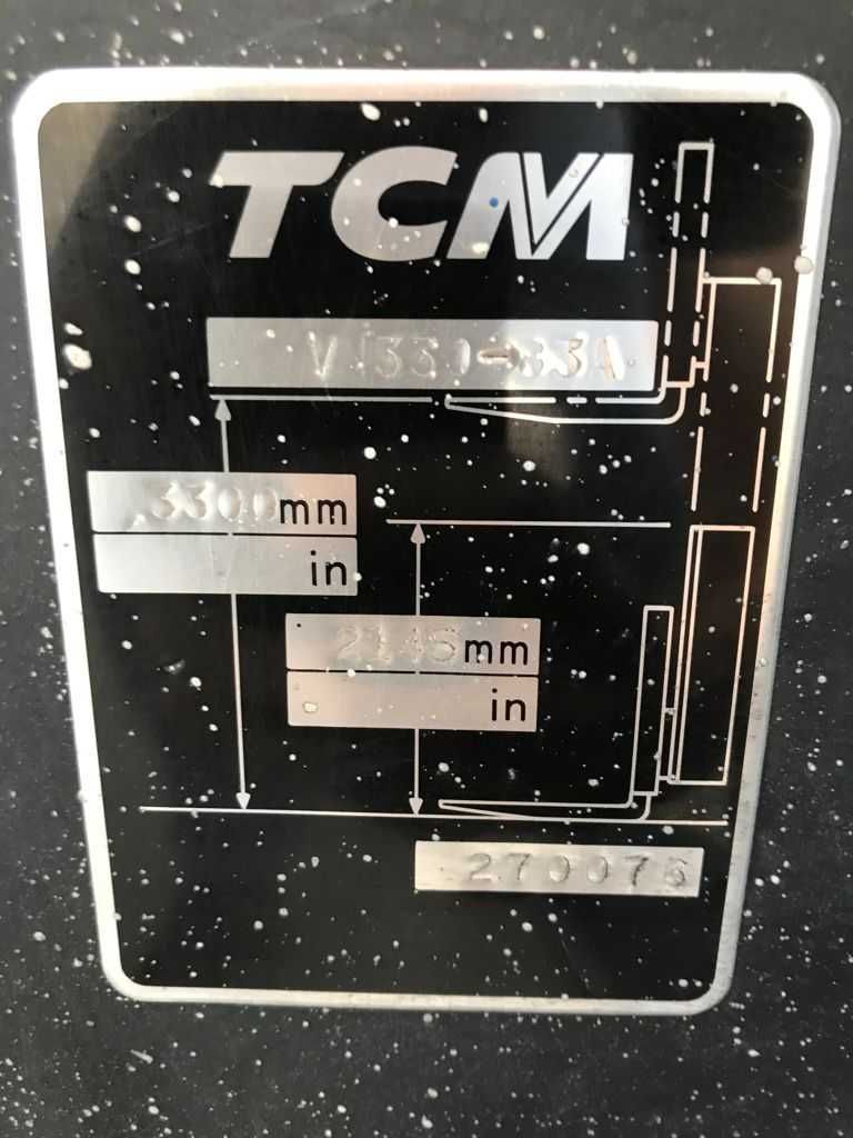 Empilhador TCM Elétrico 1600Kg