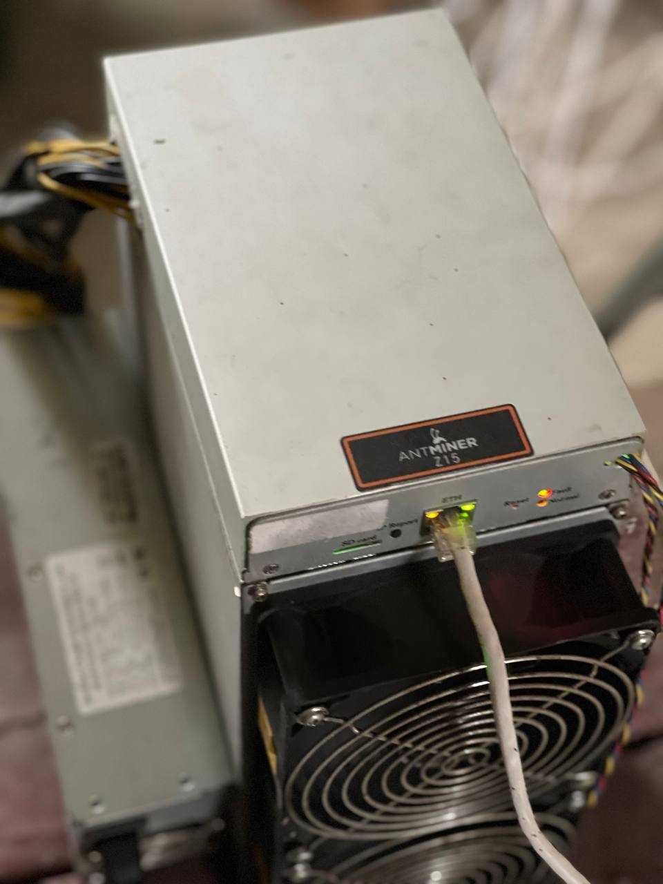 Асік Antminer Z15 б/у в Україні asic miner