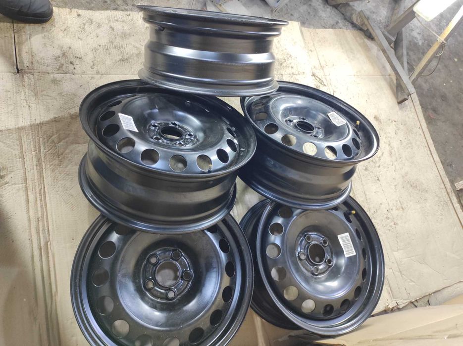 Нові сталеві Диски 5х100 R16 Golf Skoda Octavia Bora, Fabia, Polo 5 шт