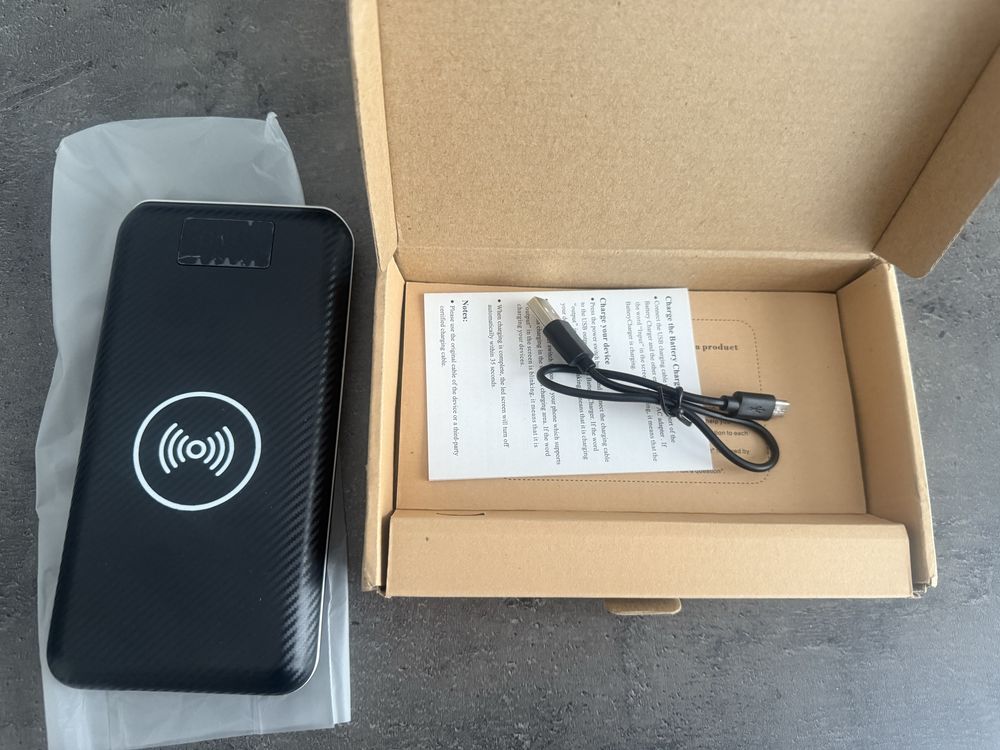 Powerbank 24000mAh przenośny, indukcja KEDRON EXPRESS E1