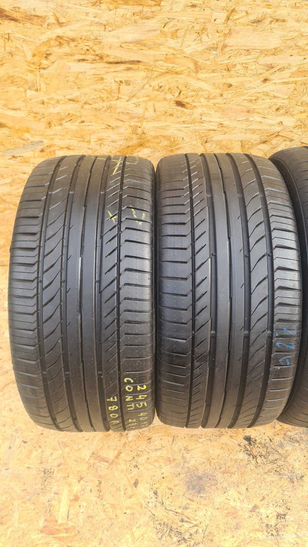 225/45R17 245/40R17 Continental ! Opony letnie ! IDEALNY STAN MONTAŻ