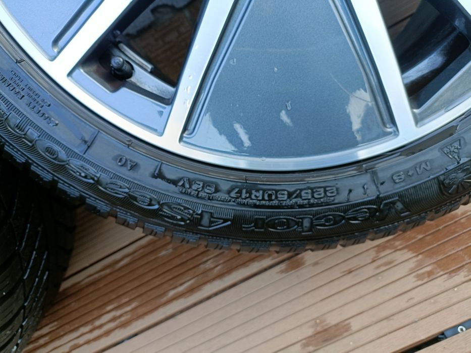 Audi a4 Koła opony zimowe felgi orginalne audi a4 8W0 5x112 17 cali