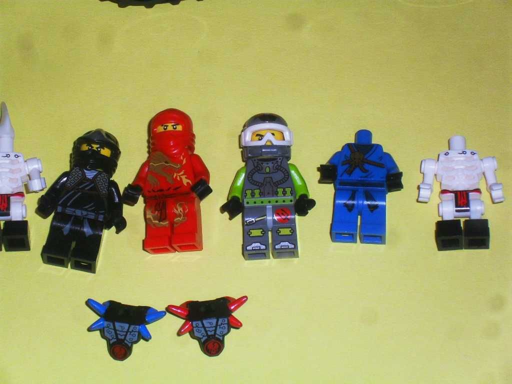 Lego ninjago Quad Nuckal Turboniszczarka 2 zestawy Kai DX Cole ZX Jay