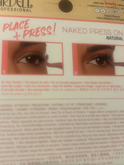 Sztuczne rzęsy samoprzylepne Ardell Naked Press On