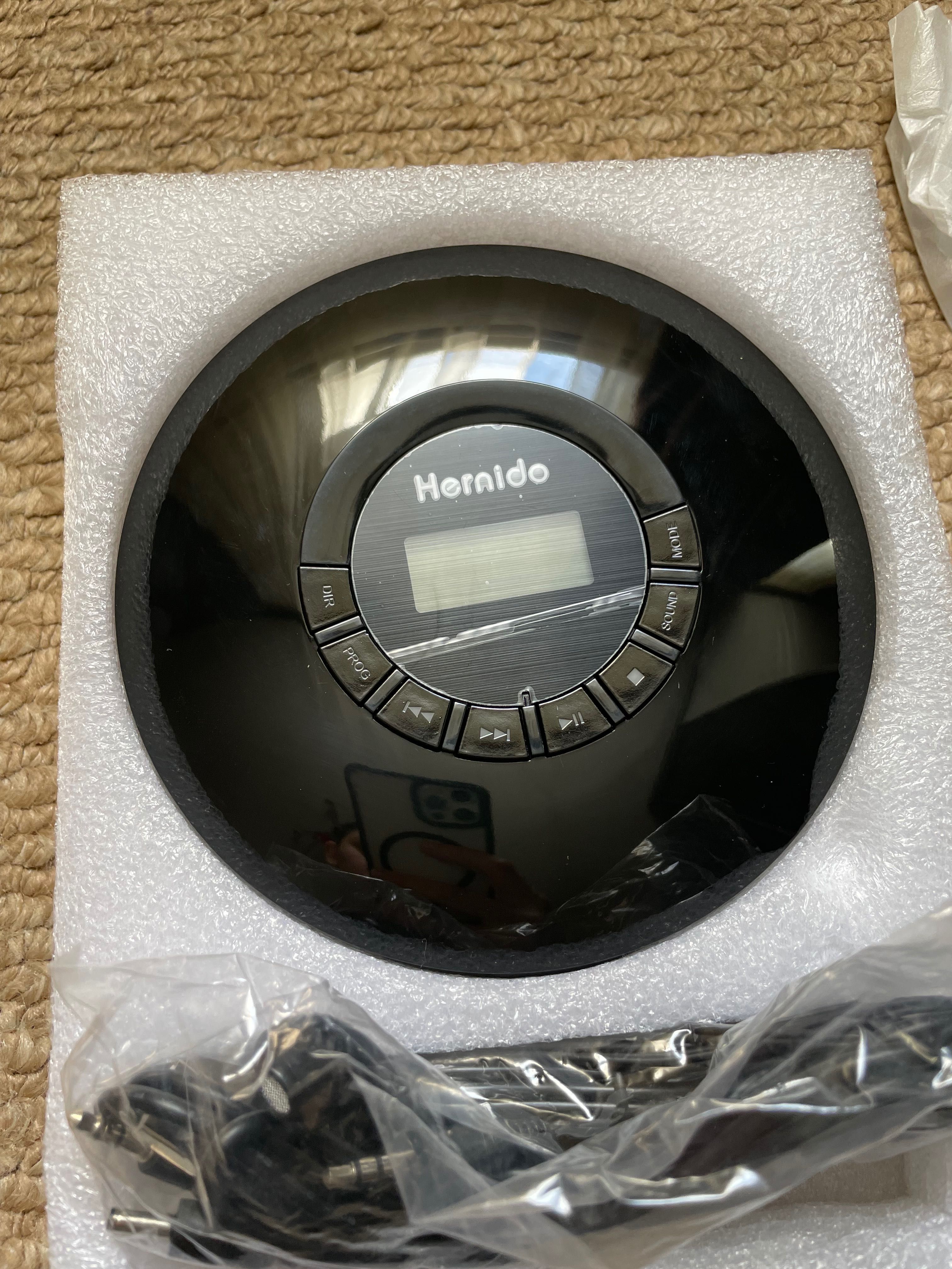 Портативний CD-плеєр Boombox CD Player Компактний плеєр