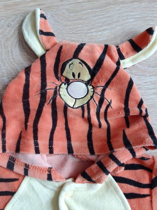 Pajacyk rampers chłopięcy r.56/62 Tygrysek Disney
