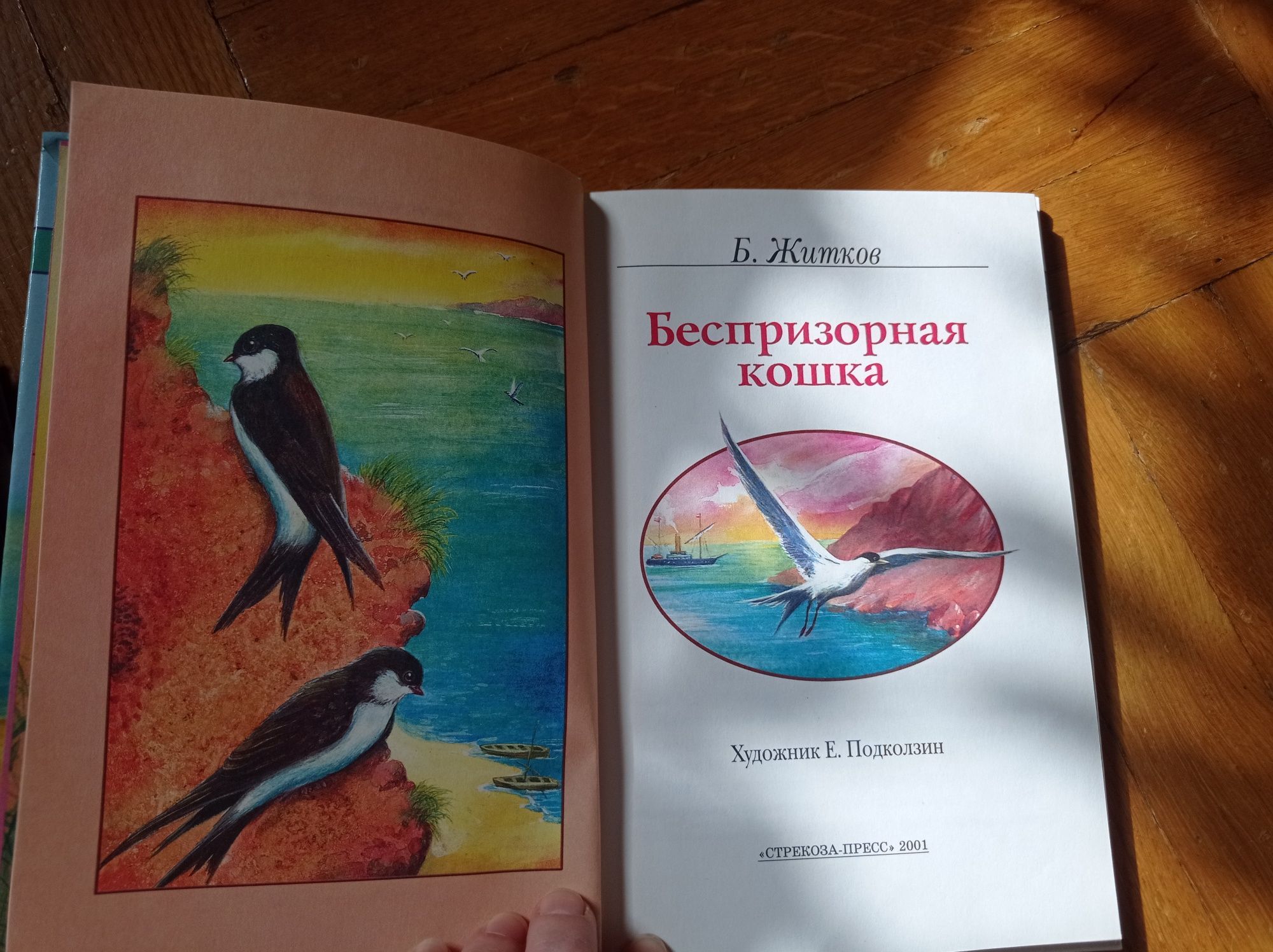 Беспризорная кошка Житков книга