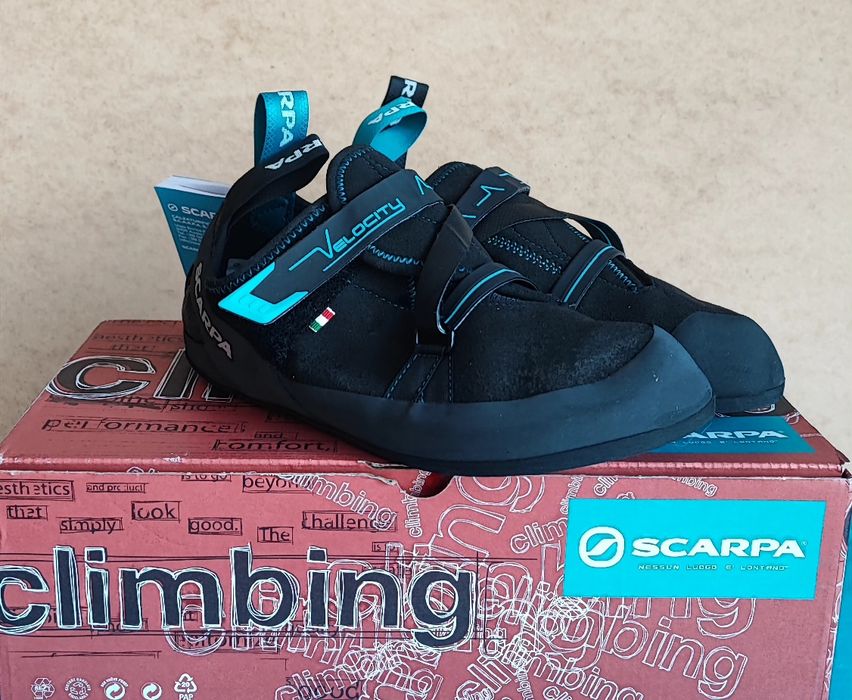 Scarpa velocity buty wspinaczkowe nowe dla początkujących